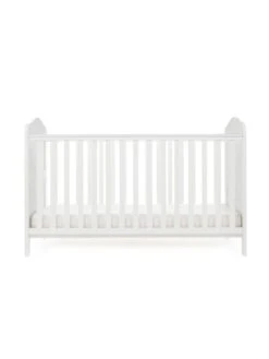 Obaby Whitby Cot Bed & Cot Top Changer - White -FurniHaven Shop TTEKN SQ5 0000000013 WHITE SLd1
