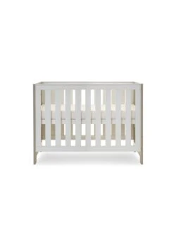 Obaby Nika Mini 3-Piece Room Set - Grey Wash/White -FurniHaven Shop TTEKQ SQ5 0000000361 WHITE GREY SLd1