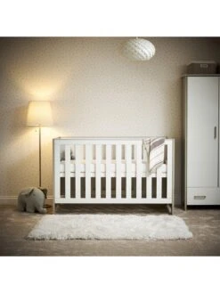 Obaby Nika 2 Piece Room Set - Grey Wash/White -FurniHaven Shop TTEKV SQ2 0000000361 WHITE GREY RSr