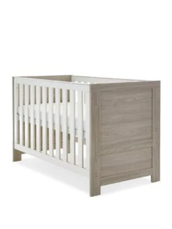 Obaby Nika 2 Piece Room Set - Grey Wash/White -FurniHaven Shop TTEKV SQ3 0000000361 WHITE GREY SLa