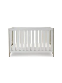 Obaby Nika 3-Piece Room Set - Grey Wash/White -FurniHaven Shop TTEKX SQ4 0000000361 WHITE GREY SLd