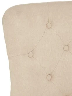 Very Home Warwick Chenille Pair Of Standard Dining Chairs - Natural/Oak Effect - FSC® Certified -FurniHaven Shop TTH7N SQ5 0000000970 NATURAL OAK SLd1