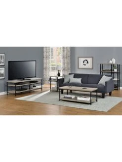 Dorel Home Elmwood End Table -FurniHaven Shop TU44C SQ6 0000006131 GREY OAK SLd