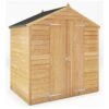 MERCIA 4 X 6 Ft Overlap Apex Windowless Shed With Double Doors - FSC® Certified -FurniHaven Shop TUTJF SQ1 0000000099 N A SLf