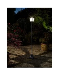 Smart Solar Whitehall Solar Lamp Post With 365 Technology - 100 Lumen Output