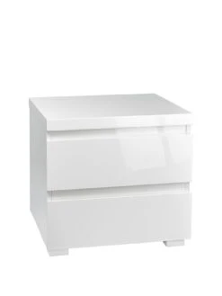 LPD Furniture Puro 2 Drawer Bedside