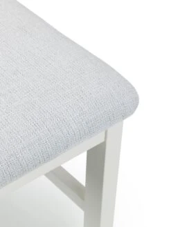 Julian Bowen Coxmoor Set Of 2 Solid Oak Dining Chairs - Ivory 11 Julian Bowen Coxmoor Set Of 2 Solid Oak Dining Chairs - Ivory -FurniHaven Shop TX4K9 SQ5 0000000010 WHITE OAK SLd1