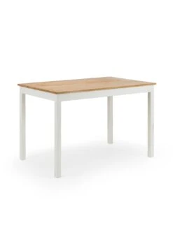 Julian Bowen Coxmoor Dining Table + 2 Chairs And 1 Bench -FurniHaven Shop TX4KE SQ4 0000000010 WHITE OAK SLd
