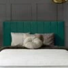 Shire Beds Liberty Velvet Padded Superking Headboard 2 Shire Beds Liberty Velvet Padded Superking Headboard -FurniHaven Shop TXCDN SQ1 0000001836 EMERALD RSr