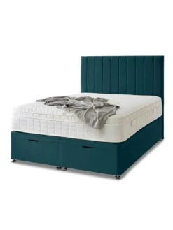 Shire Beds Liberty 1000 Memory Ottoman Dbl Divan -FurniHaven Shop TY4UC SQ2 0000001836 EMERALD RSr