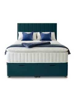 Shire Beds Liberty 1000 P/top Ottoman S/k Divan 7 Shire Beds Liberty 1000 P/top Ottoman S/k Divan -FurniHaven Shop TY4UN SQ2 0000001836 EMERALD RSr