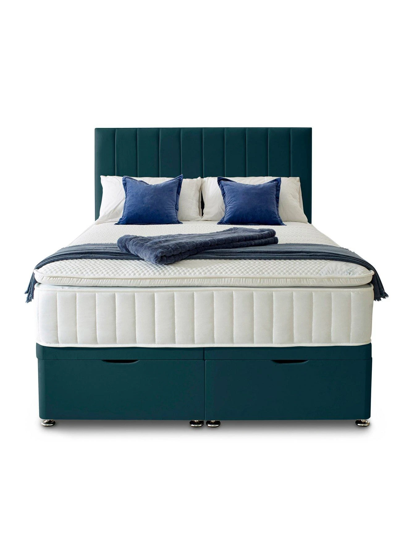 Shire Beds Liberty 1000 P/top Ottoman S/k Divan 4 Shire Beds Liberty 1000 P/top Ottoman S/k Divan - Image 2