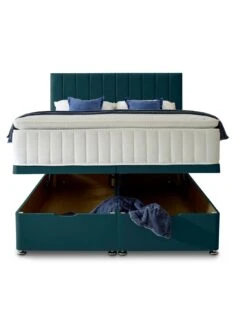 Shire Beds Liberty 1000 P/top Ottoman S/k Divan 8 Shire Beds Liberty 1000 P/top Ottoman S/k Divan -FurniHaven Shop TY4UN SQ3 0000001836 EMERALD SLd
