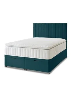Shire Beds Liberty 1000 P/top Ottoman S/k Divan 9 Shire Beds Liberty 1000 P/top Ottoman S/k Divan -FurniHaven Shop TY4UN SQ4 0000001836 EMERALD SLd1