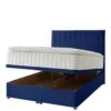 Shire Beds Liberty 1000 P/top Ottoman King Divan -FurniHaven Shop TY4WD SQ1 0000000048 NAVY SLa