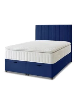 Shire Beds Liberty 1000 P/top Ottoman King Divan -FurniHaven Shop TY4WD SQ3 0000000048 NAVY SLd