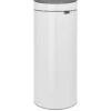 Brabantia 30-Litre Touch Bin In White -FurniHaven Shop TY7E3 SQ1 0000000013 WHITE SLf