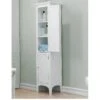 Teamson Home Glancy 2 Door Tall Storage Cabinet -FurniHaven Shop TY7F7 SQ1 0000000013 WHITE SLf