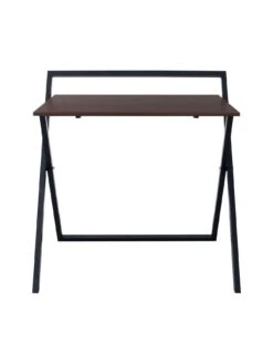Teamson Home Versanora Folding Office Desk -FurniHaven Shop TY7G9 SQ3 0000000143 BROWN SLd