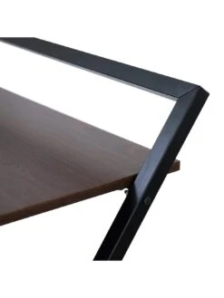 Teamson Home Versanora Folding Office Desk -FurniHaven Shop TY7G9 SQ5 0000000143 BROWN SLd2