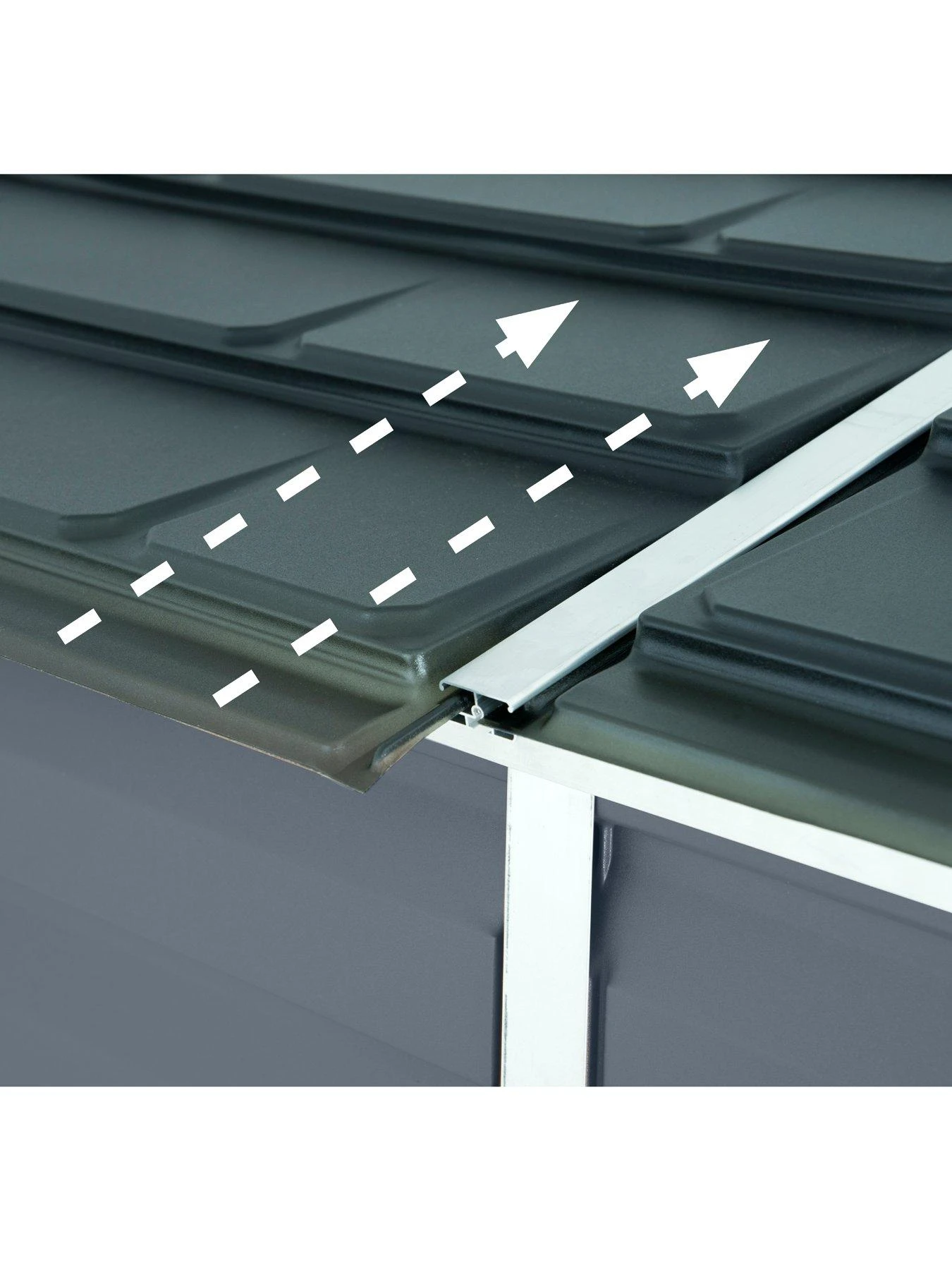 Canopia By Palram Skylight Shed Pent 4X6 6 Canopia By Palram Skylight Shed Pent 4X6 - Image 4