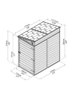 Canopia By Palram Skylight Shed Pent 4X6 13 Canopia By Palram Skylight Shed Pent 4X6 -FurniHaven Shop U3GXG SQ6 0000000099 N A SLd4