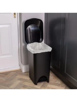 Addis Plastic Family Pedal Bin -FurniHaven Shop U3QAP SQ3 0000000004 BLACK SLd1