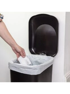 Addis Plastic Family Pedal Bin -FurniHaven Shop U3QAP SQ6 0000000004 BLACK SLd4