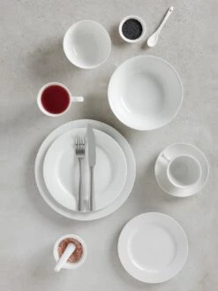 Maxwell & Williams White Basics Coupe 12-Piece Rimmed Dinner Set -FurniHaven Shop U4PRX SQ3 0000000088 NO COLOR SLd1