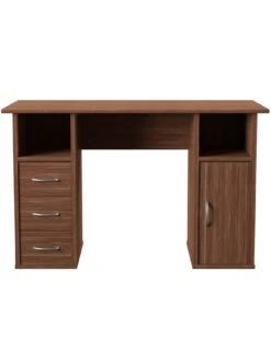 Alphason Maryland Work Centre -FurniHaven Shop U4YKW SQ3 0000000007 WALNUT SLd