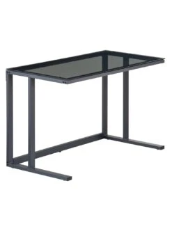 Alphason Air Desk Smoked Glass -FurniHaven Shop U4YM7 SQ2 0000001065 GLASS RSr