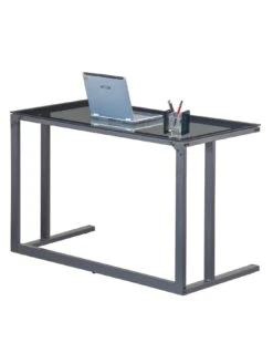 Alphason Air Desk Smoked Glass -FurniHaven Shop U4YM7 SQ3 0000001065 GLASS SLd