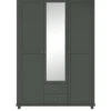 Very Home Evora 3 Door Mirrored Wardrobe -FurniHaven Shop U9P6X SQ1 0000016619 GREEN OAK SLf