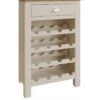 K-Interiors Fontana Ready Assembled Wine Cabinet -FurniHaven Shop UC9D4 SQ1 0000000311 GREY OAK SLf