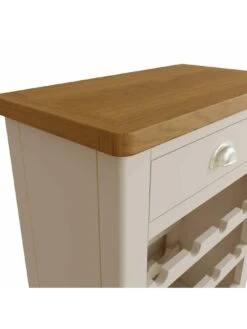 K-Interiors Fontana Ready Assembled Wine Cabinet -FurniHaven Shop UC9D4 SQ4 0000000311 GREY OAK SLd