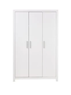 Very Home Rio 4 Piece Package Deal - 3 Door Wardrobe, 5 Drawer Chest And 2 Bedside Chests -FurniHaven Shop UCDXG SQ3 0000000013 WHITE SLa