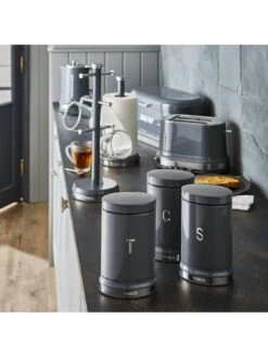 Tower Belle Set Of 3 Canisters -FurniHaven Shop UCHVR SQ6 0000000005 GREY SLd4