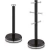 Tower Belle Mug Tree And Towel Pole -FurniHaven Shop UCJ3L SQ1 0000000004 BLACK SLf