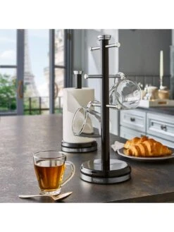 Tower Belle Mug Tree And Towel Pole -FurniHaven Shop UCJ3L SQ5 0000000004 BLACK SLd3