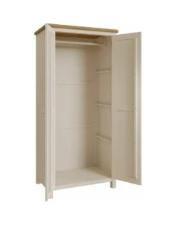 K-Interiors Fontana2 Door Wardrobe -FurniHaven Shop UCYDD SQ3 0000000311 GREY OAK SLa