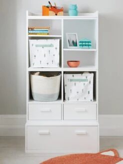 Great Little Trading Co. Alba Storage Set With Drawer -FurniHaven Shop UDGPP SQ2 0000000013 WHITE RSr