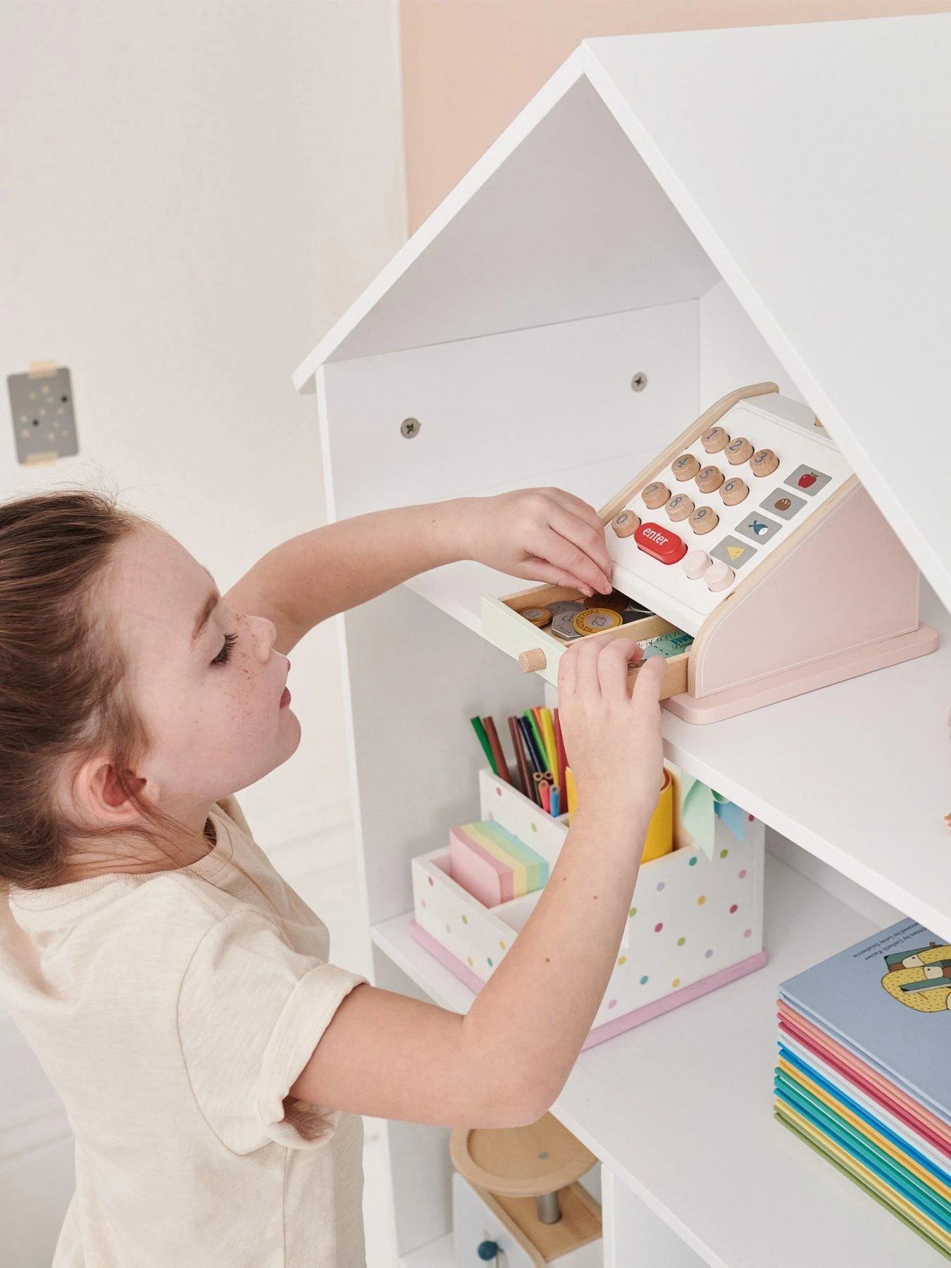 Great Little Trading Co. Large Townhouse Bookcase (new) 7 Great Little Trading Co. Large Townhouse Bookcase (new) - Image 5