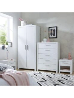 Very Home Rio 5 Drawer Chest -FurniHaven Shop UDVDV SQ2 0000000013 WHITE RSr