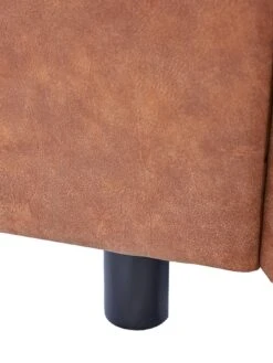 Very Home Clarkson Faux Leather 3 Seater Sofa - FSC® Certified -FurniHaven Shop UENHG SQ5 0000000465 CHESTNUT SLd