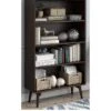 Novogratz Brittany 4 Shelf Bookcase - Walnut -FurniHaven Shop UFRRD SQ1 0000000007 WALNUT SLf