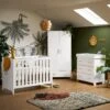 Obaby Nika Mini 3-Piece Nursery Set -FurniHaven Shop UGDDN SQ1 0000000013 WHITE SLf