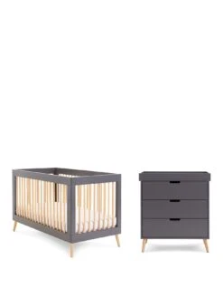 Obaby Maya Slate 2 Piece Set 6 Obaby Maya Slate 2 Piece Set -FurniHaven Shop UGDDW SQ3 0000000183 SLATE SLa