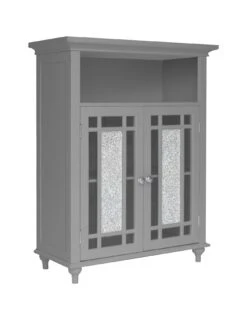 Teamson Kids Windsor 2 Door Floor Cabinet -FurniHaven Shop UGNXL SQ3 0000000005 GREY SLa