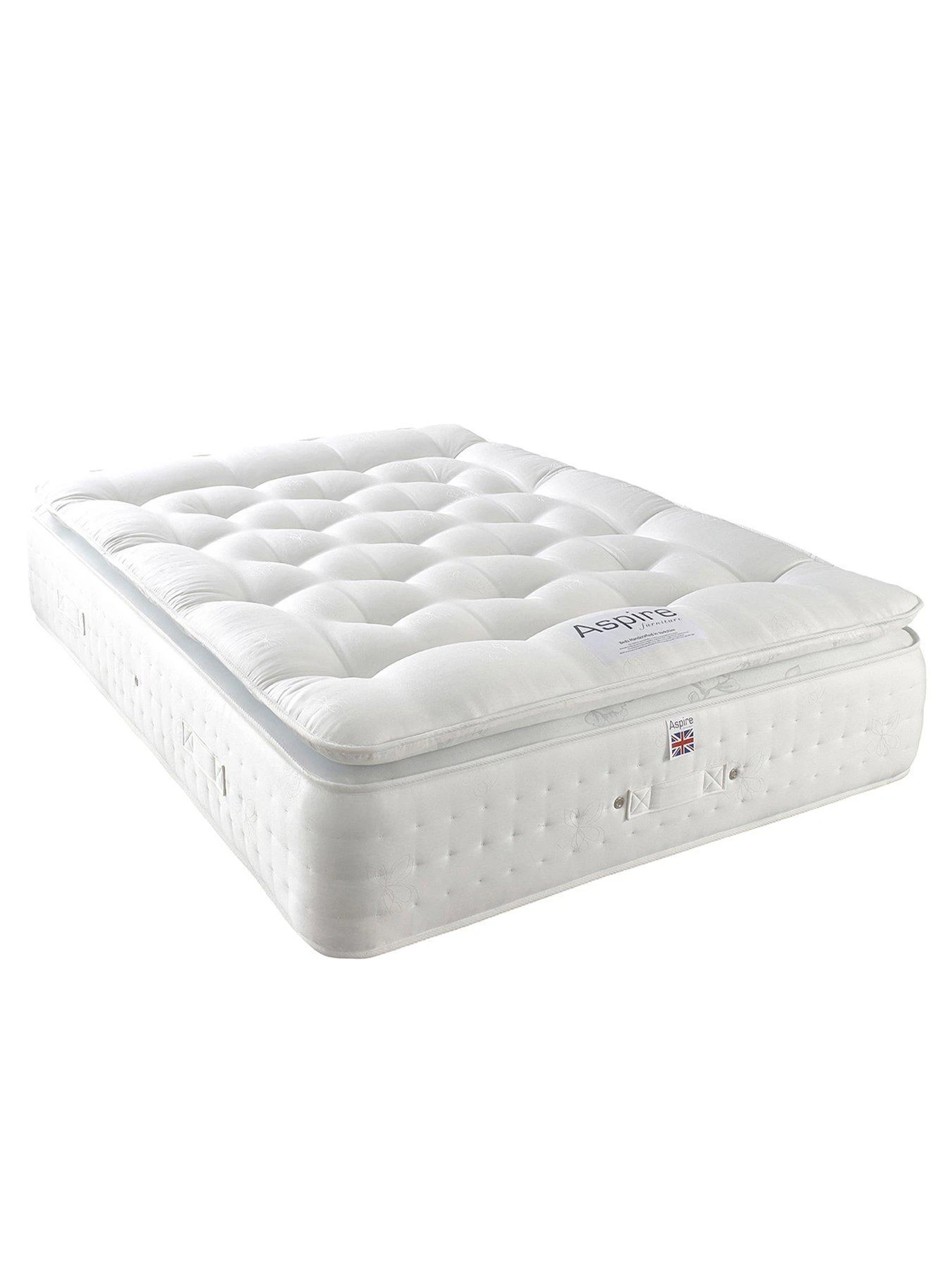 Aspire Cashmere 1000 Pocket Pillowtop Mattress - Double 6 Aspire Cashmere 1000 Pocket Pillowtop Mattress - Double - Image 4