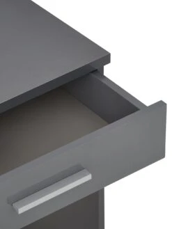 Very Home Prague Gloss Drawers Dressing Table 11 Very Home Prague Gloss Drawers Dressing Table -FurniHaven Shop UHQG6 SQ4 0000000563 GREY GLOSS SLd